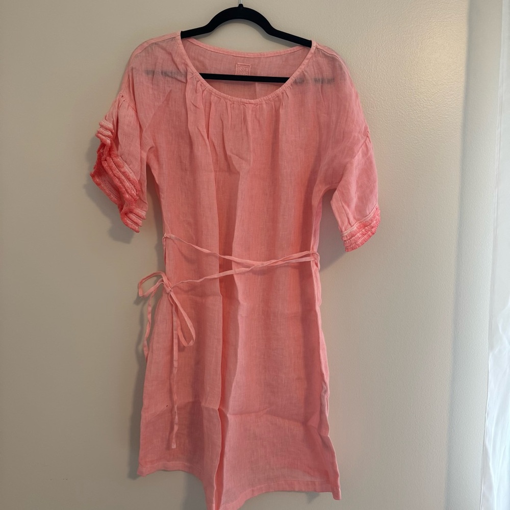 Elegant Pink Dress Coverup